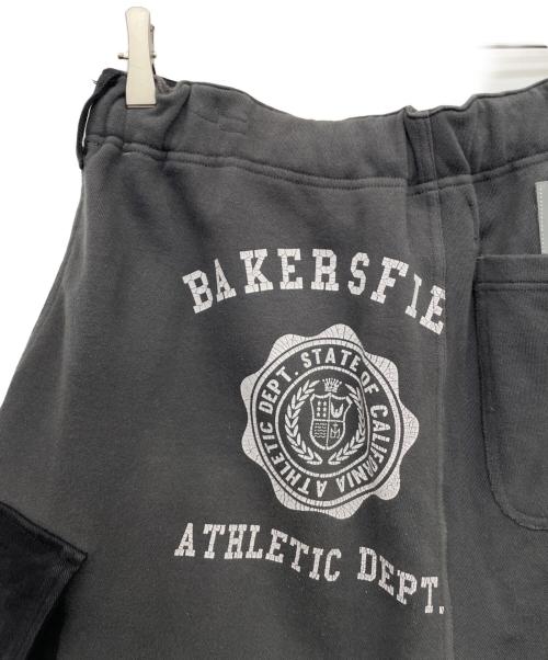 DANKE SCHON（ダンケ シェーン）DANKE SCHON (ダンケ シェーン) ハーフパンツ ブラック×グレー サイズ:Mの古着・服飾アイテム