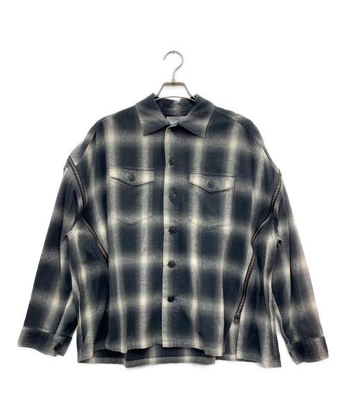 FACETASM（ファセッタズム）FACETASM (ファセッタズム) 長袖シャツ グレー サイズ:3の古着・服飾アイテム