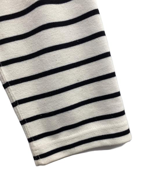 COMME des GARCONS HOMME（コムデギャルソン オム）COMME des GARCONS HOMME (コムデギャルソン オム) ロングカットソー ブラック×ホワイト サイズ:Ｌの古着・服飾アイテム