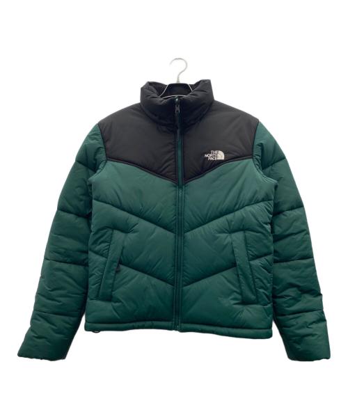 THE NORTH FACE（ザ ノース フェイス）THE NORTH FACE (ザ ノース フェイス) SAIKURU JACKET グリーン×ブラック サイズ:Sの古着・服飾アイテム