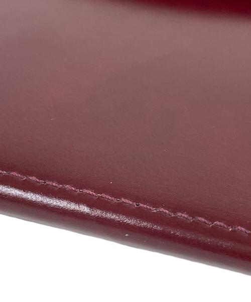 abrasus（アブラサス）abrAsus (アブラサス) 2つ折り財布 レッドの古着・服飾アイテム