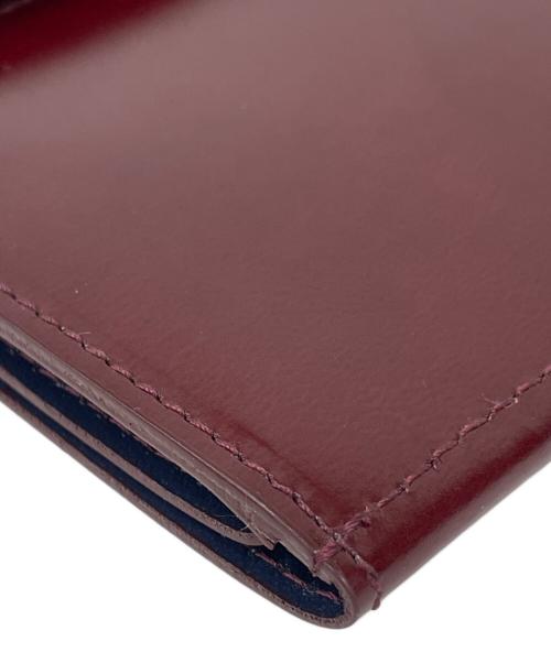 abrasus（アブラサス）abrAsus (アブラサス) 2つ折り財布 レッドの古着・服飾アイテム