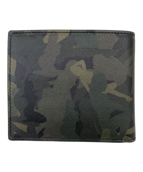 PAUL SMITH（ポールスミス）Paul Smith (ポールスミス) 2つ折り財布 グリーンの古着・服飾アイテム