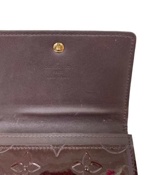 LOUIS VUITTON（ルイ ヴィトン）LOUIS VUITTON (ルイ ヴィトン) カードケース　アンヴェロップ・カルトドゥヴィジット アマラントの古着・服飾アイテム