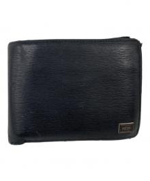 PORTER（ポーター）の古着「2つ折り財布」｜ブラック