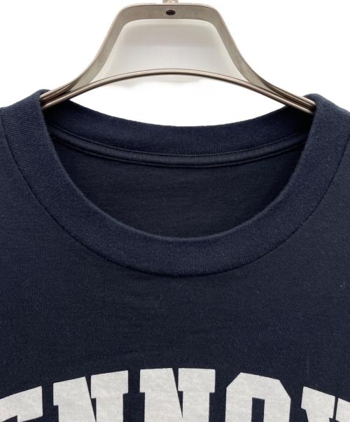 ENNOY（エンノイ）ENNOY (エンノイ) College Logo Tee（カレッジロゴ Tシャツ） ネイビー サイズ:Lの古着・服飾アイテム
