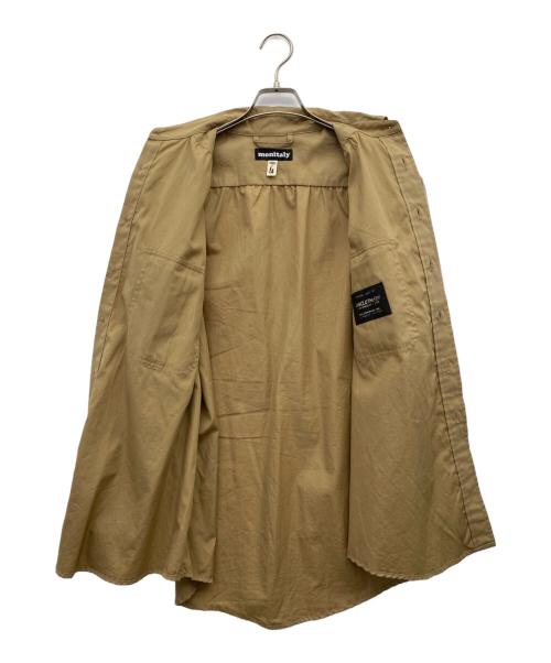 MONITALY（モニタリー）MONITALY (モニタリー) バンクロスワークシャツ ブラウン サイズ:-の古着・服飾アイテム