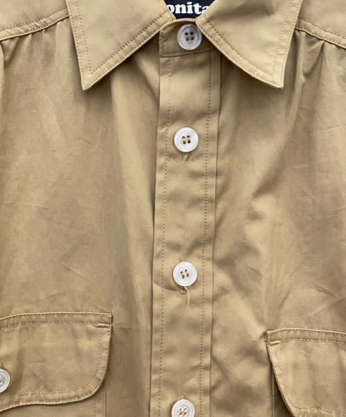 MONITALY（モニタリー）MONITALY (モニタリー) バンクロスワークシャツ ブラウン サイズ:-の古着・服飾アイテム
