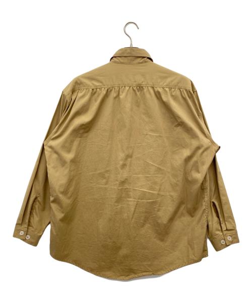 MONITALY（モニタリー）MONITALY (モニタリー) バンクロスワークシャツ ブラウン サイズ:-の古着・服飾アイテム