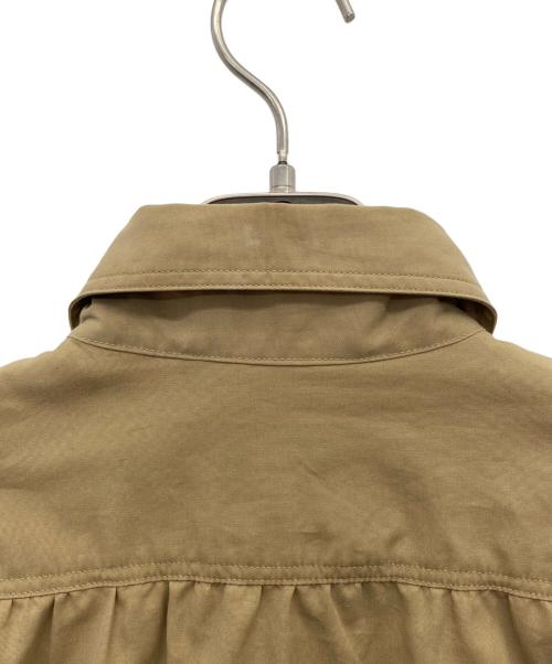 MONITALY（モニタリー）MONITALY (モニタリー) バンクロスワークシャツ ブラウン サイズ:-の古着・服飾アイテム