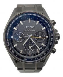 CITIZEN（シチズン）の古着「衛星電波時計」｜ブラック