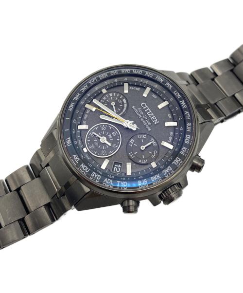 CITIZEN（シチズン）CITIZEN (シチズン) 衛星電波時計 ブラックの古着・服飾アイテム