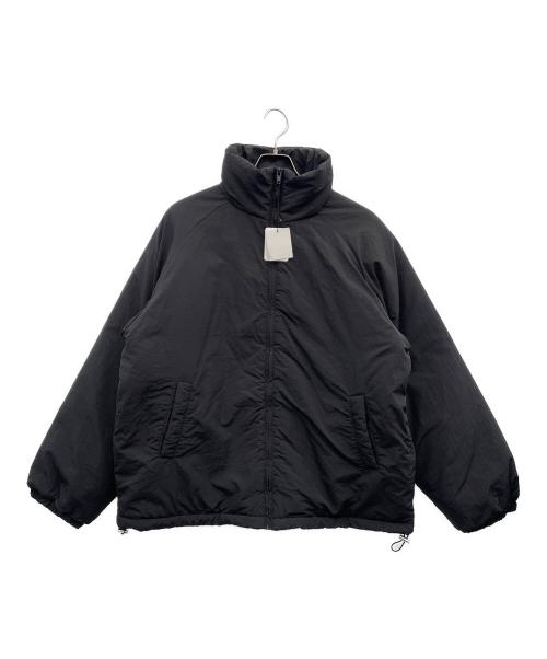 unrelaxing（アンリラクシング）unrelaxing (アンリラクシング) 中綿ジャケット ブラック サイズ:FREE 未使用品の古着・服飾アイテム