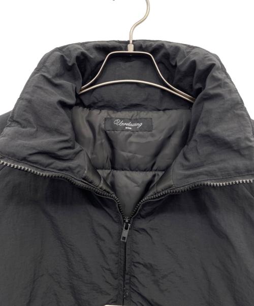unrelaxing（アンリラクシング）unrelaxing (アンリラクシング) 中綿ジャケット ブラック サイズ:FREE 未使用品の古着・服飾アイテム