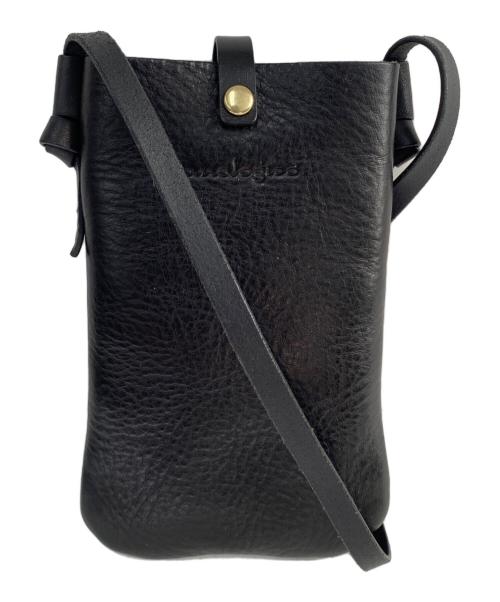 analogico（アナロジコ）analogico (アナロジコ) スマホショルダー ブラックの古着・服飾アイテム