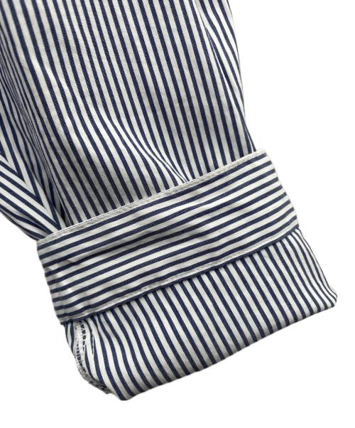 IENA（イエナ）IENA (イエナ) 長袖ブラウス ブルーホワイト サイズ:-の古着・服飾アイテム