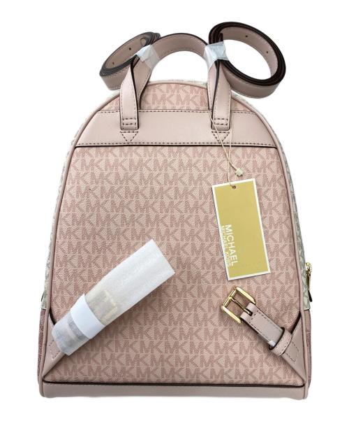 MICHAEL KORS（マイケル・コース）MICHAEL KORS (マイケルコース) バックパック ピンクの古着・服飾アイテム