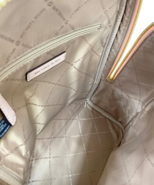 MICHAEL KORS（マイケル・コース）MICHAEL KORS (マイケルコース) バックパック ピンクの古着・服飾アイテム