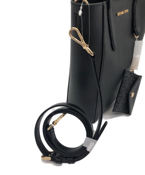 MICHAEL KORS（マイケル・コース）MICHAEL KORS (マイケル・コース) 2WAYバッグ ブラック 未使用品の古着・服飾アイテム