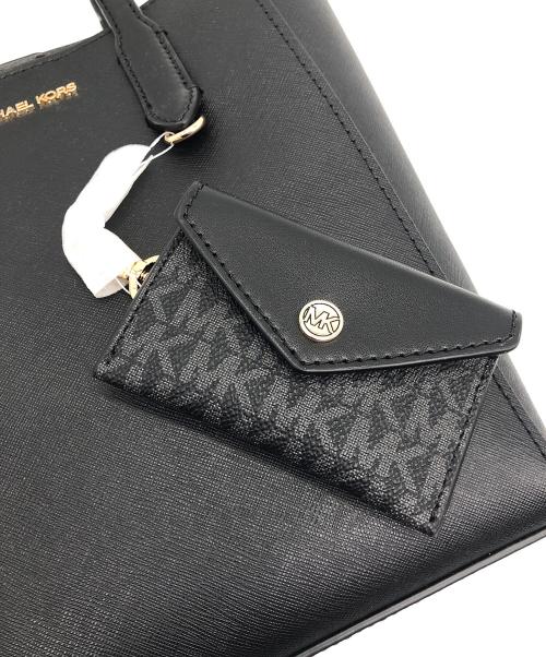 MICHAEL KORS（マイケル・コース）MICHAEL KORS (マイケル・コース) 2WAYバッグ ブラック 未使用品の古着・服飾アイテム