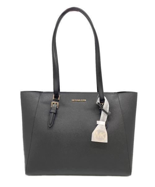 MICHAEL KORS（マイケル・コース）MICHAEL KORS (マイケルコース) トートバッグ ブラックの古着・服飾アイテム