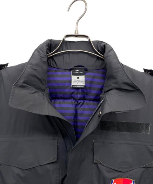 NIKE（ナイキ）NIKE (ナイキ) アーセナル（Arsenal）サイドラインアウターパーカ ブラック サイズ:Ｌの古着・服飾アイテム