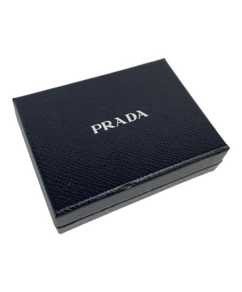 PRADA（プラダ）PRADA (プラダ) キーホルダー ゴールド×ブラックの古着・服飾アイテム
