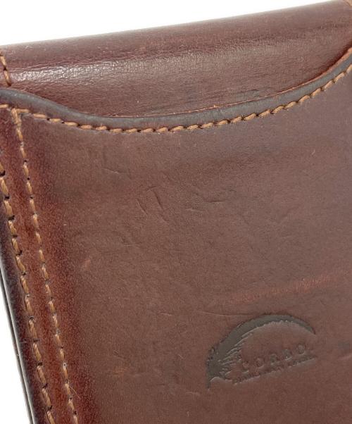 corbo（コルボ）CORBO (コルボ) カードケース ブラウンの古着・服飾アイテム