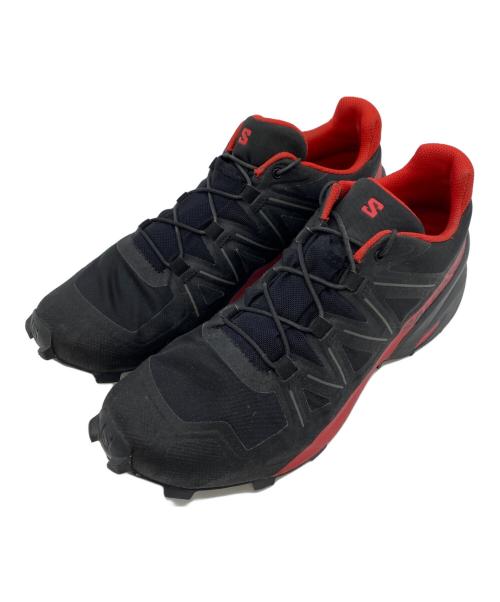 SALOMON（サロモン）SALOMON (サロモン) XA PRO 3D ブラック×レッド サイズ:27.5の古着・服飾アイテム