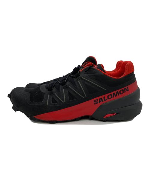SALOMON（サロモン）SALOMON (サロモン) XA PRO 3D ブラック×レッド サイズ:27.5の古着・服飾アイテム