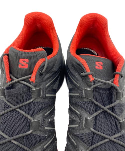 SALOMON（サロモン）SALOMON (サロモン) XA PRO 3D ブラック×レッド サイズ:27.5の古着・服飾アイテム