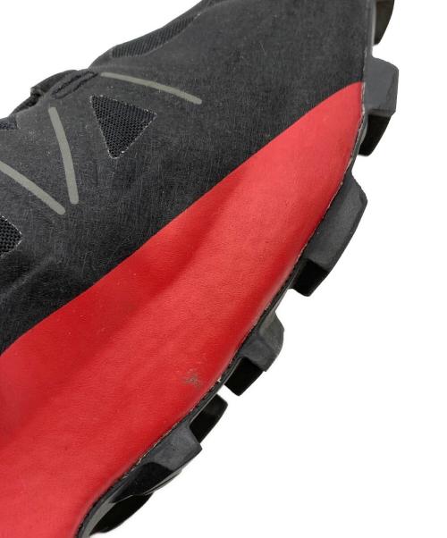 SALOMON（サロモン）SALOMON (サロモン) XA PRO 3D ブラック×レッド サイズ:27.5の古着・服飾アイテム