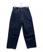 MARKAマーカ）の古着「コクーンデニムパンツ」｜インディゴ