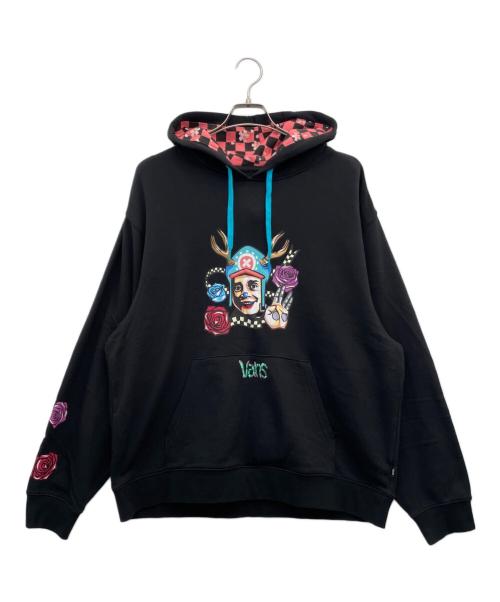 VANS（バンズ）VANS (バンズ) ONE PIECE (ワンピース) プルオーバーパーカー ブラック サイズ:XLの古着・服飾アイテム