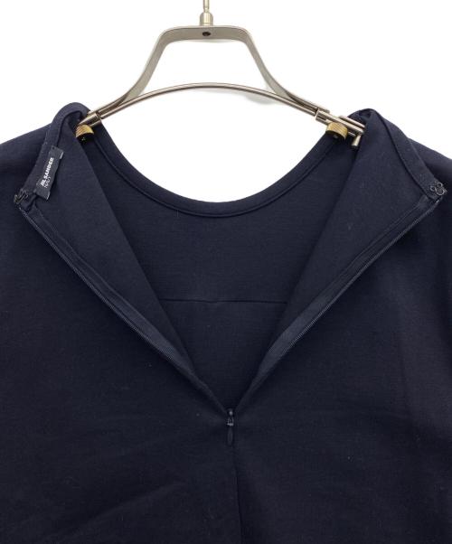 JIL SANDER（ジルサンダー）JIL SANDER (ジルサンダー) 半袖カットソー ネイビー サイズ:32の古着・服飾アイテム