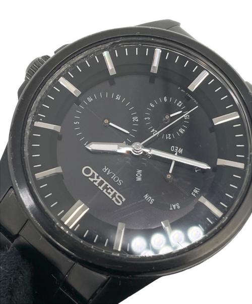 SEIKO（セイコー）SEIKO (セイコー) リストウォッチ ブラックの古着・服飾アイテム