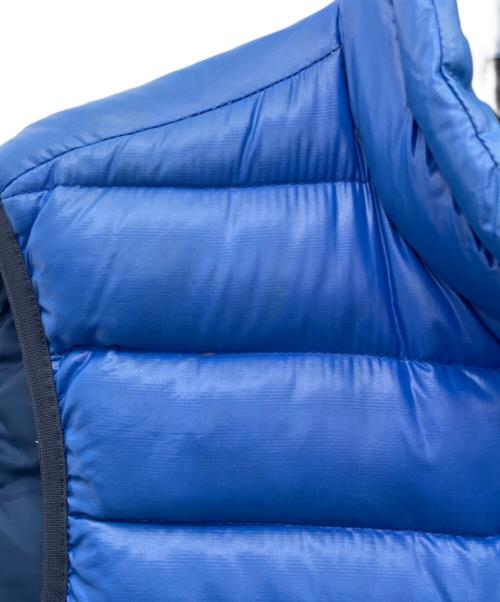 HELLY HANSEN（ヘリーハンセン）HELLY HANSEN (ヘリーハンセン) ダウンベスト ブルー サイズ:Lの古着・服飾アイテム