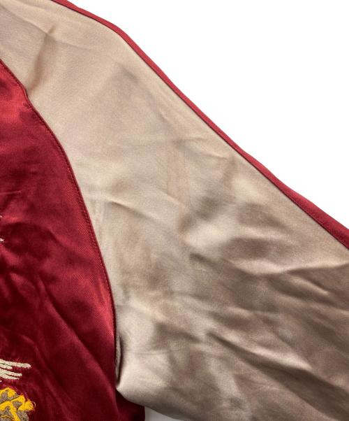 IOLANI（イオラニ）IOLANI (イオラニ) スカジャン レッド×ブルー サイズ:XLの古着・服飾アイテム