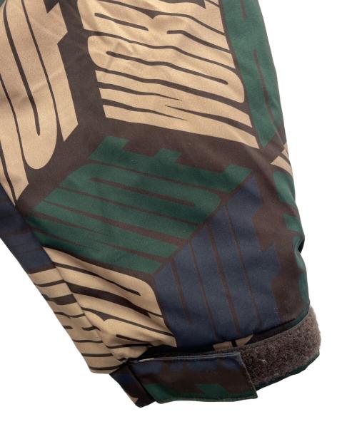 HUF（ハフ）HUF (ハフ) 中綿ジャケット グリーン×ネイビー サイズ:Ｌの古着・服飾アイテム