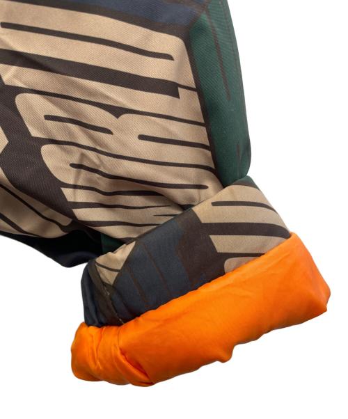 HUF（ハフ）HUF (ハフ) 中綿ジャケット グリーン×ネイビー サイズ:Ｌの古着・服飾アイテム