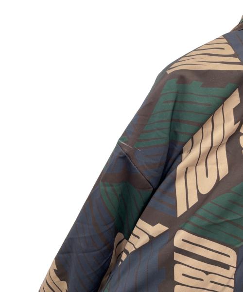 HUF（ハフ）HUF (ハフ) 中綿ジャケット グリーン×ネイビー サイズ:Ｌの古着・服飾アイテム