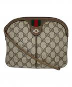 GUCCIグッチ）の古着「ショルダーバッグ」｜ベージュ