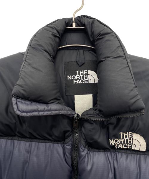 THE NORTH FACE（ザ ノース フェイス）THE NORTH FACE (ザ ノース フェイス) Nuptse Jacket（ヌプシダウンジャケット） ネイビー×ブラック サイズ:Ｍの古着・服飾アイテム