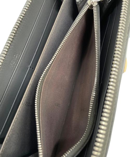 FENDI（フェンディ）FENDI (フェンディ) 長財布 グレーの古着・服飾アイテム