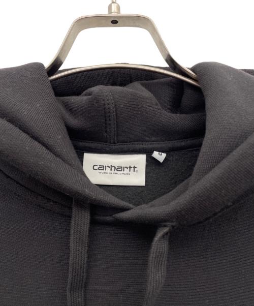 CarHartt（カーハート）CarHartt (カーハート) スウェットパーカー ブラック サイズ:Mの古着・服飾アイテム