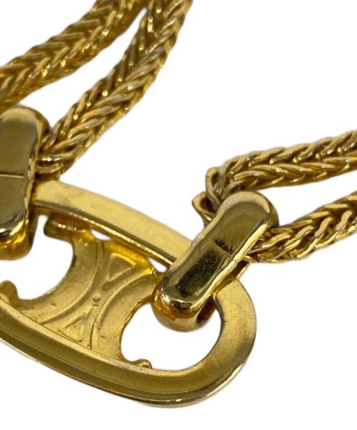 CELINE（セリーヌ）CELINE (セリーヌ) チョーカー 	マカダム ゴールドの古着・服飾アイテム