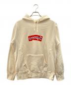 SUPREME×COMME des GARCONS SHIRTシュプリーム×コムデギャルソンシャツ）の古着「プルオーバーパーカー」｜ベージュ