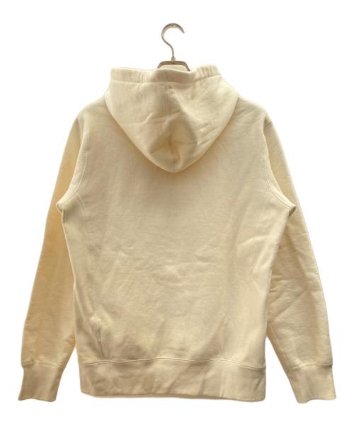 SUPREME（シュプリーム）SUPREME (シュプリーム) COMME des GARCONS SHIRT (コムデギャルソンシャツ) プルオーバーパーカー ベージュ サイズ:Mの古着・服飾アイテム