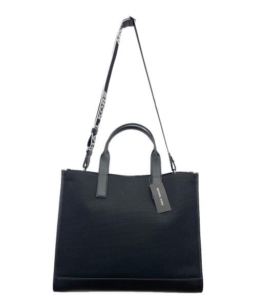 MICHAEL KORS（マイケル・コース）MICHAEL KORS (マイケル・コース) トートバッグ ブラック×レッドの古着・服飾アイテム