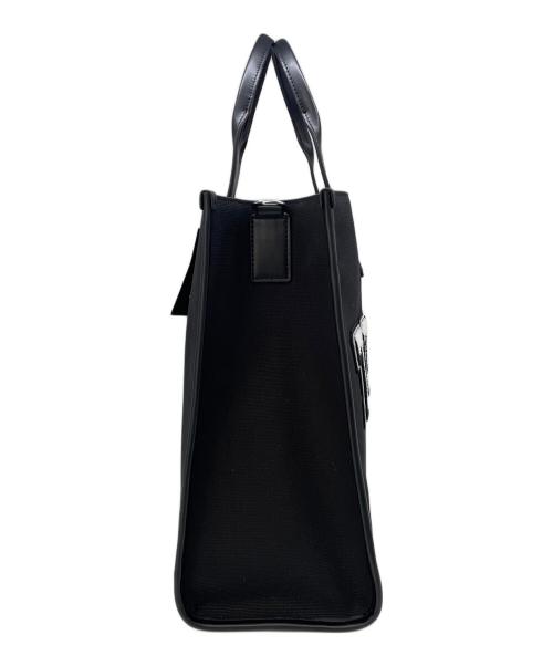 MICHAEL KORS（マイケル・コース）MICHAEL KORS (マイケル・コース) トートバッグ ブラック×レッドの古着・服飾アイテム